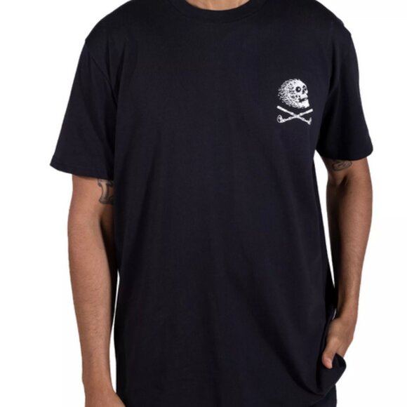 NWT Bad Birdie X Liquid Death Men's Golf To The Grave Graphic T- Shirt Small - Picture 2 of 6